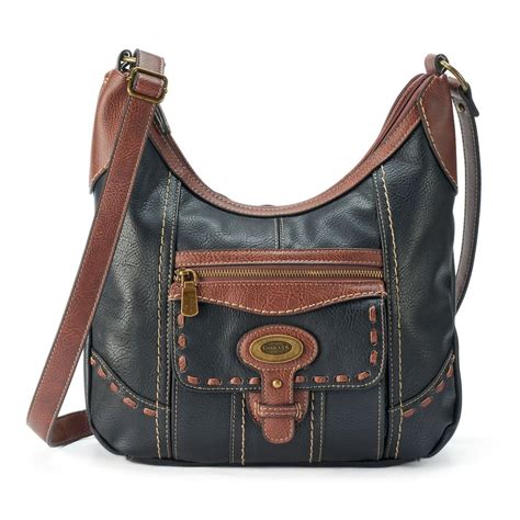 two tone crossbody bag